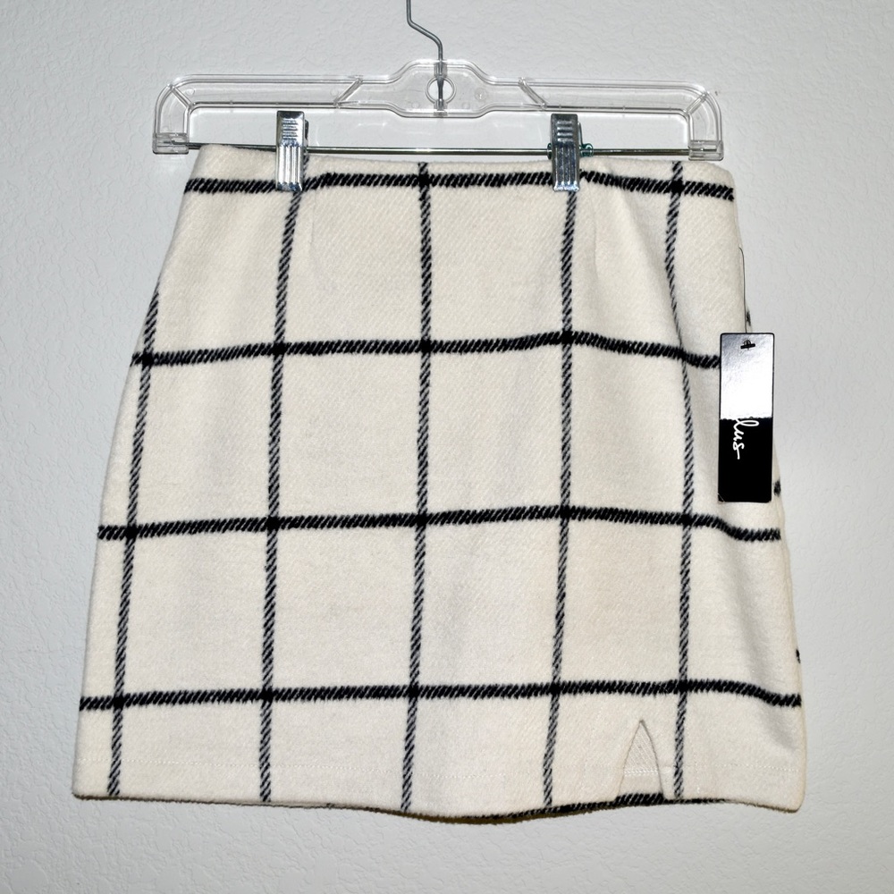 Lulus Plaid Skirt - XS